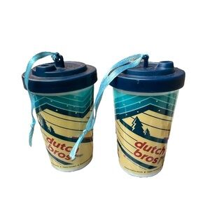Dutch Bros 2018 Ornament Coffee Cup🦎🌵